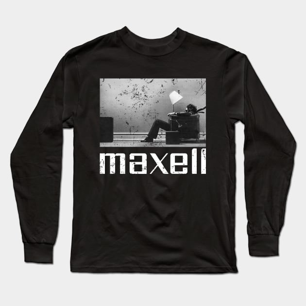 Maxell - Blown Away Long Sleeve T-Shirt by Nano art